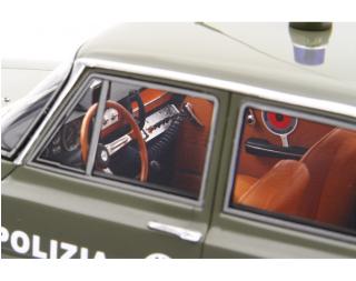 Alfa Romeo Giulia Super 1969 Carabinieri VERDE MILITARE Laudoracing 1:18 Resinemodell (Türen, Motorhaube... nicht zu öffnen!)